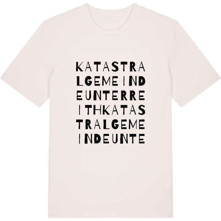 Katastralgemeinde Unterreith ordlek t-shirt – t-shirt från PinShirt