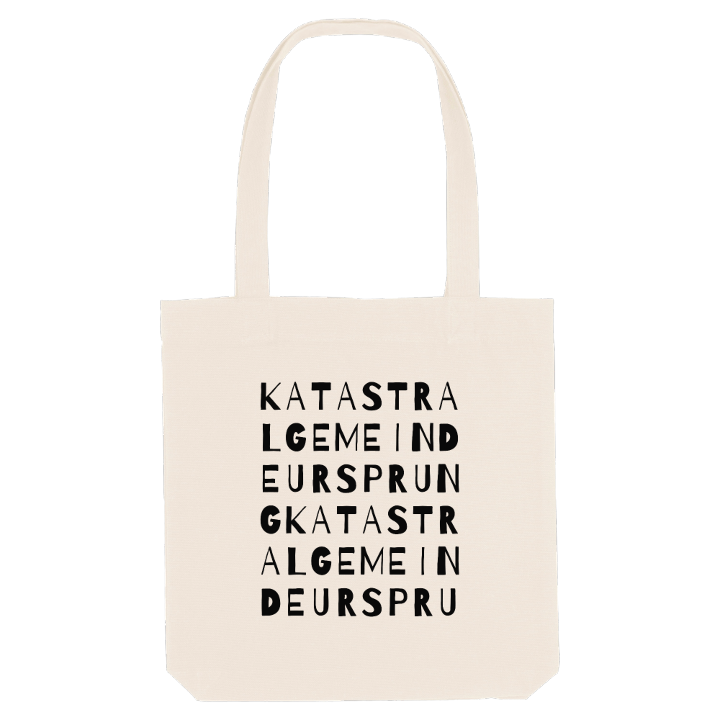 Katastralgemeinde Ursprung ordlek tygkasse – tygkasse från PinShirt