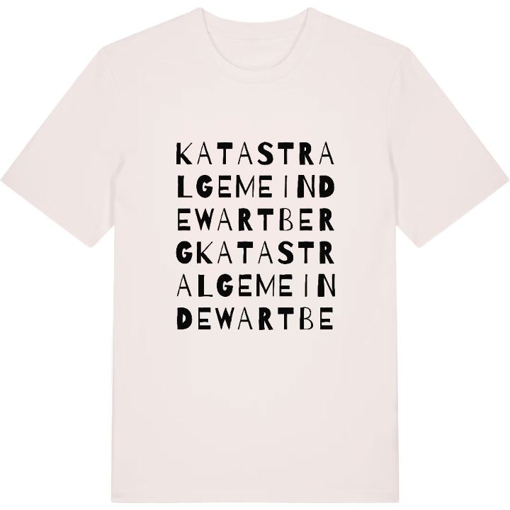 Katastralgemeinde Wartberg ordlek t-shirt – t-shirt från PinShirt