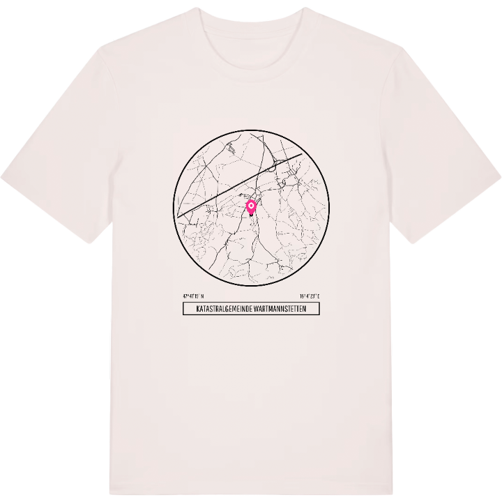 Katastralgemeinde Wartmannstetten t-shirt – t-shirt från PinShirt