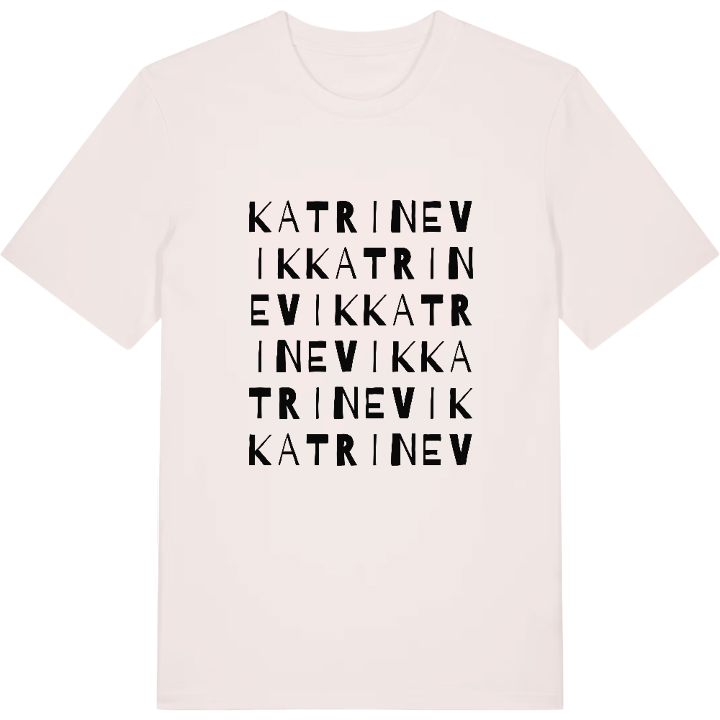 Katrinevik ordlek t-shirt – t-shirt från PinShirt