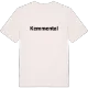 Kemmental fetstil t-shirt