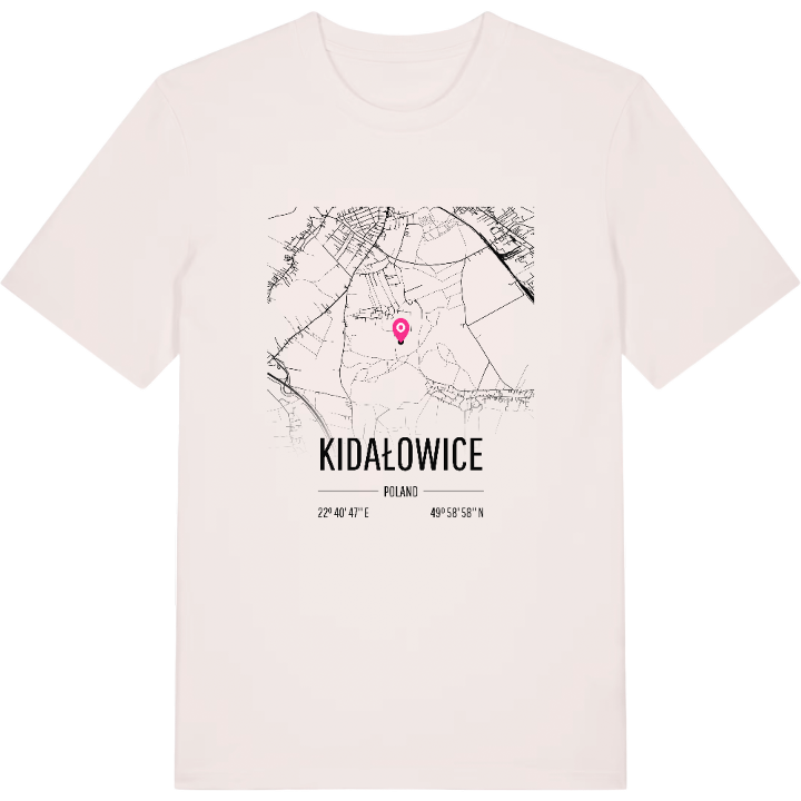 Kidałowice karta t-shirt – t-shirt från PinShirt