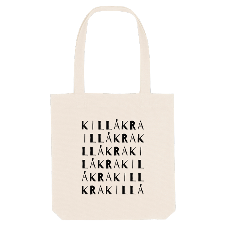 Killåkra ordlek tygkasse – tygkasse från PinShirt