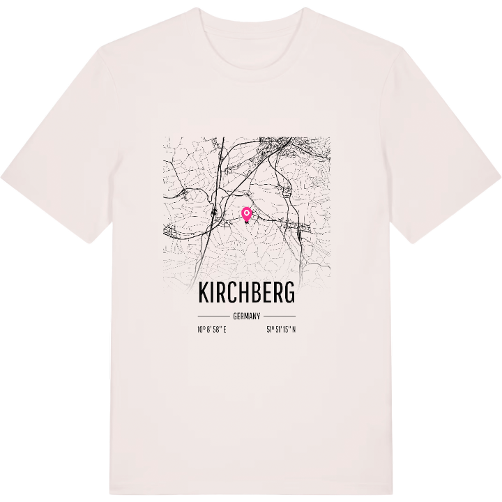 Kirchberg karta t-shirt – t-shirt från PinShirt