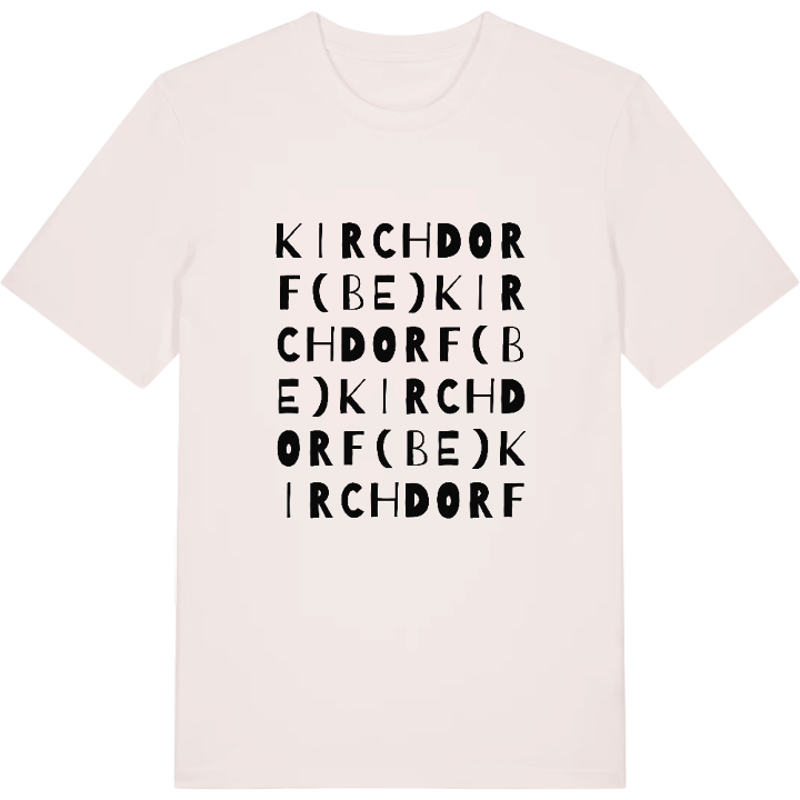 Kirchdorf (BE) ordlek t-shirt – t-shirt från PinShirt