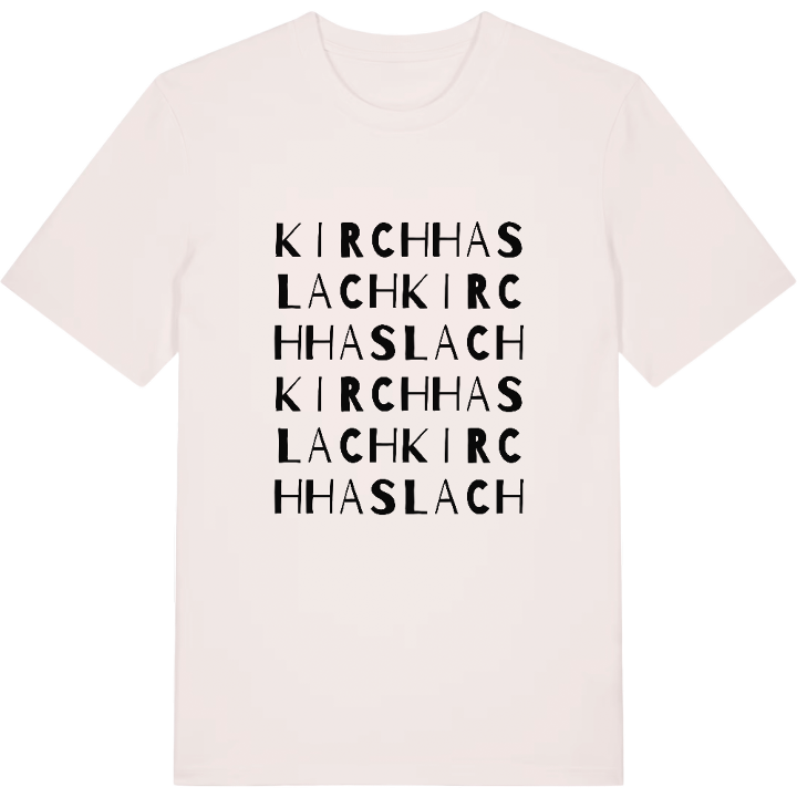 Kirchhaslach ordlek t-shirt – t-shirt från PinShirt
