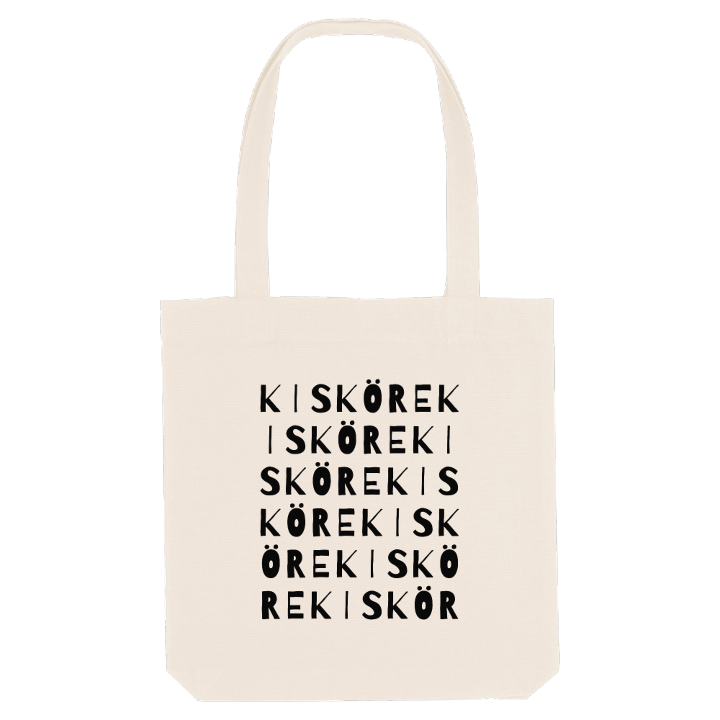 Kisköre ordlek tygkasse – tygkasse från PinShirt