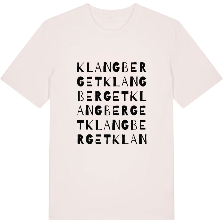 Klangberget ordlek t-shirt – t-shirt från PinShirt