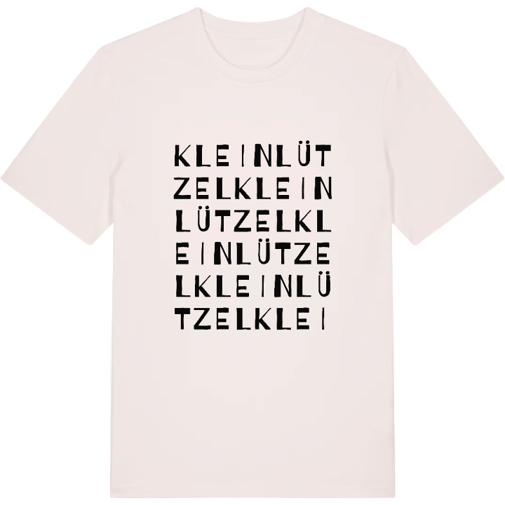 Kleinlützel ordlek t-shirt – t-shirt från PinShirt