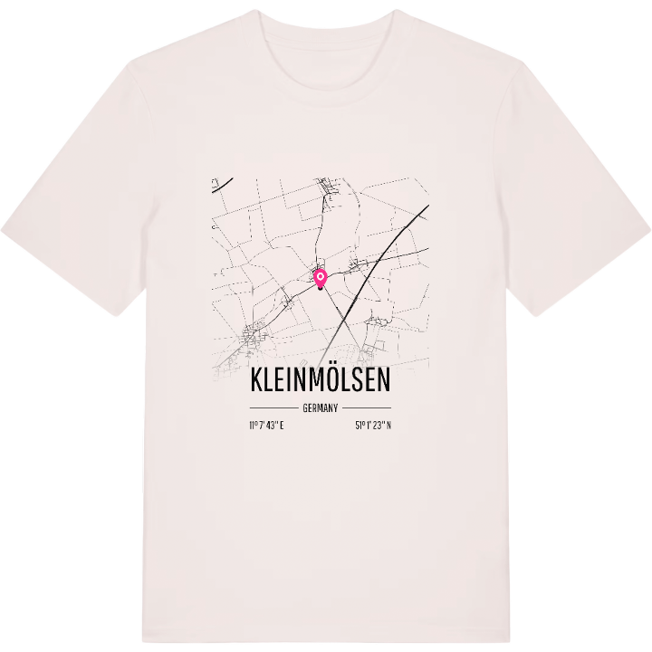 Kleinmölsen karta t-shirt – t-shirt från PinShirt
