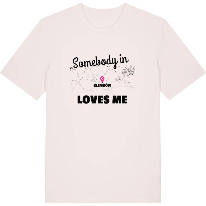 Någon i Klembów älskar mig t-shirt – t-shirt från PinShirt