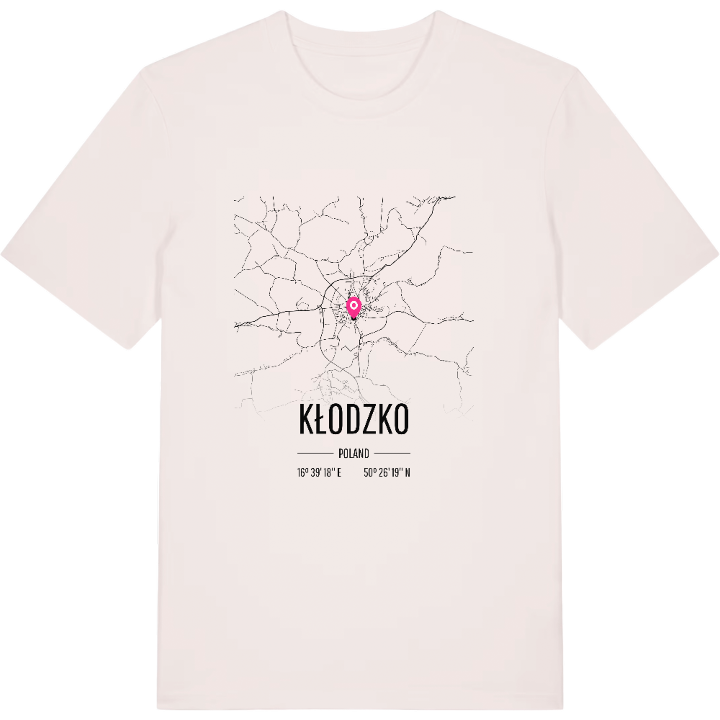 Kłodzko karta t-shirt – t-shirt från PinShirt