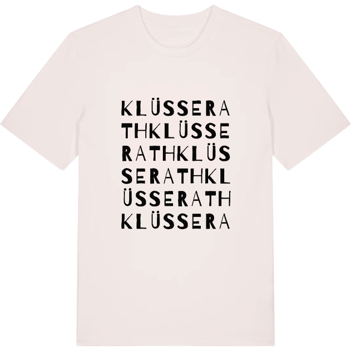 Klüsserath ordlek t-shirt – t-shirt från PinShirt