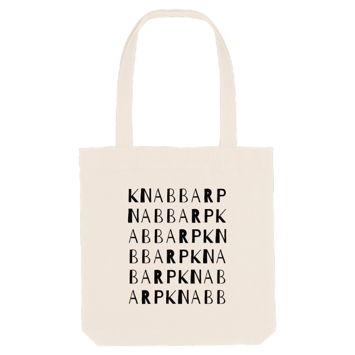 Knabbarp ordlek tygkasse – tygkasse från PinShirt