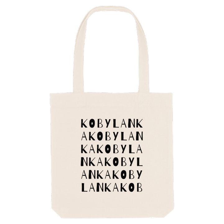 Kobylanka ordlek tygkasse – tygkasse från PinShirt