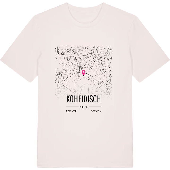 Kohfidisch karta t-shirt – t-shirt från PinShirt