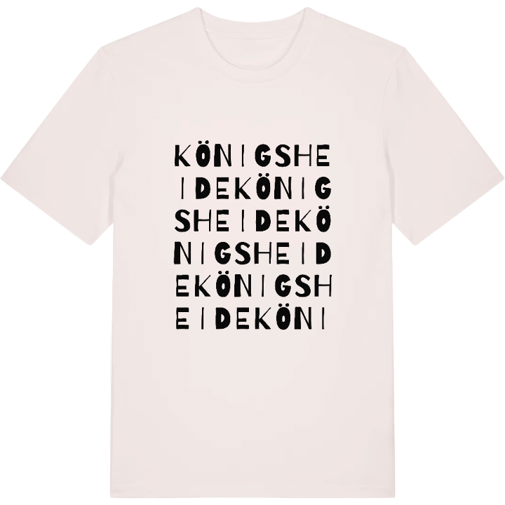 Königsheide ordlek t-shirt – t-shirt från PinShirt