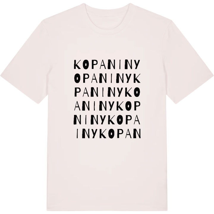 Kopaniny ordlek t-shirt – t-shirt från PinShirt