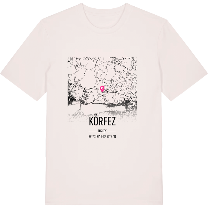 Körfez karta t-shirt – t-shirt från PinShirt