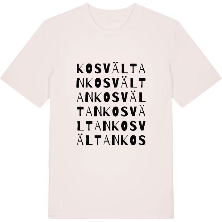 Kosvältan ordlek t-shirt – t-shirt från PinShirt