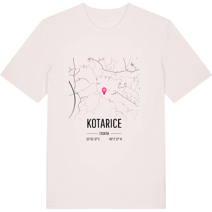 Kotarice karta t-shirt – t-shirt från PinShirt