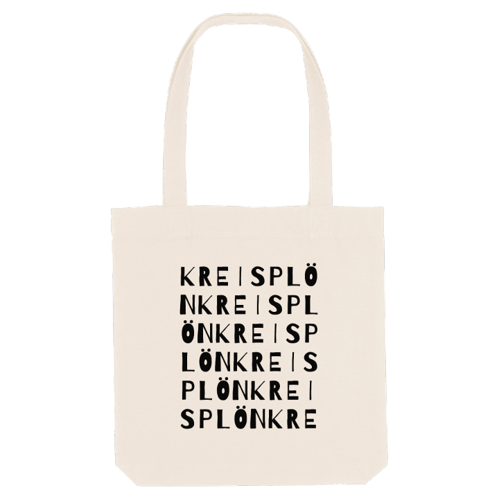 Kreis Plön ordlek tygkasse – tygkasse från PinShirt