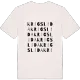 Krigslida ordlek t-shirt