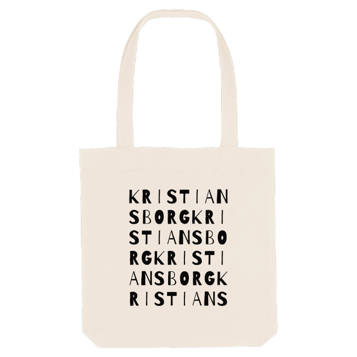 Kristiansborg ordlek tygkasse – tygkasse från PinShirt