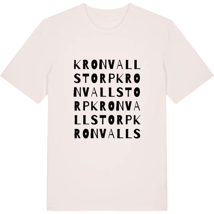 Kronvallstorp ordlek t-shirt – t-shirt från PinShirt