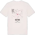 Krzywe karta t-shirt