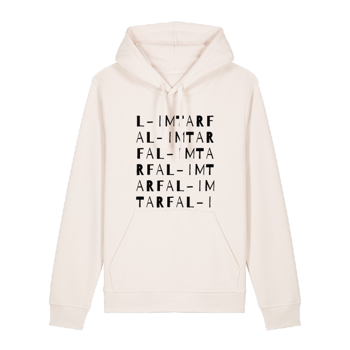 L-Imtarfa ordlek hoodie – hoodie från PinShirt