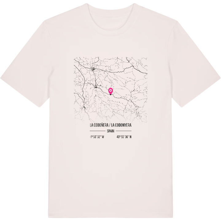 La Codoñera / la Codonyera karta t-shirt – t-shirt från PinShirt