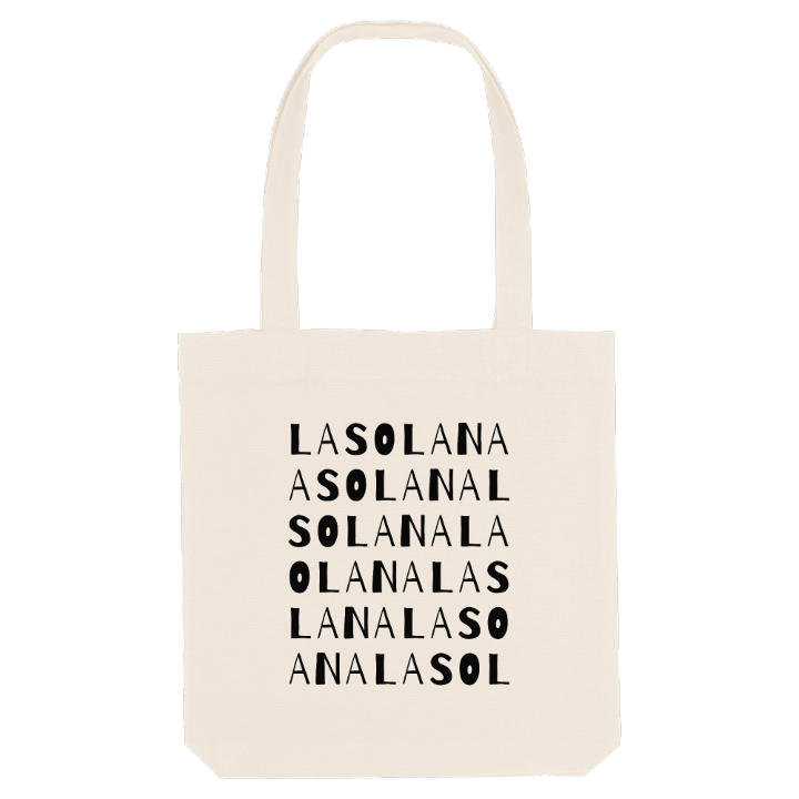 La Solana ordlek tygkasse – tygkasse från PinShirt