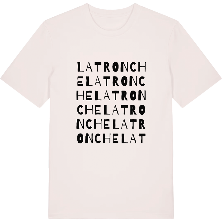 La Tronche ordlek t-shirt – t-shirt från PinShirt