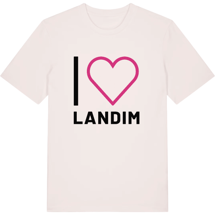 Jag älskar Landim t-shirt stort tryck – t-shirt från PinShirt