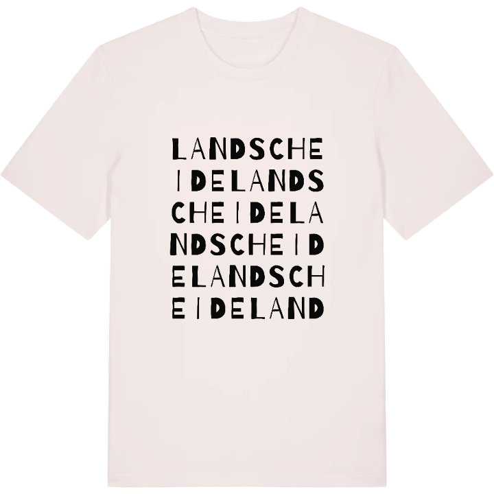 Landscheide ordlek t-shirt – t-shirt från PinShirt