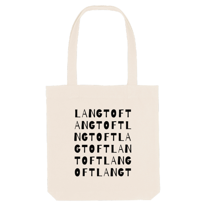 Langtoft ordlek tygkasse – tygkasse från PinShirt