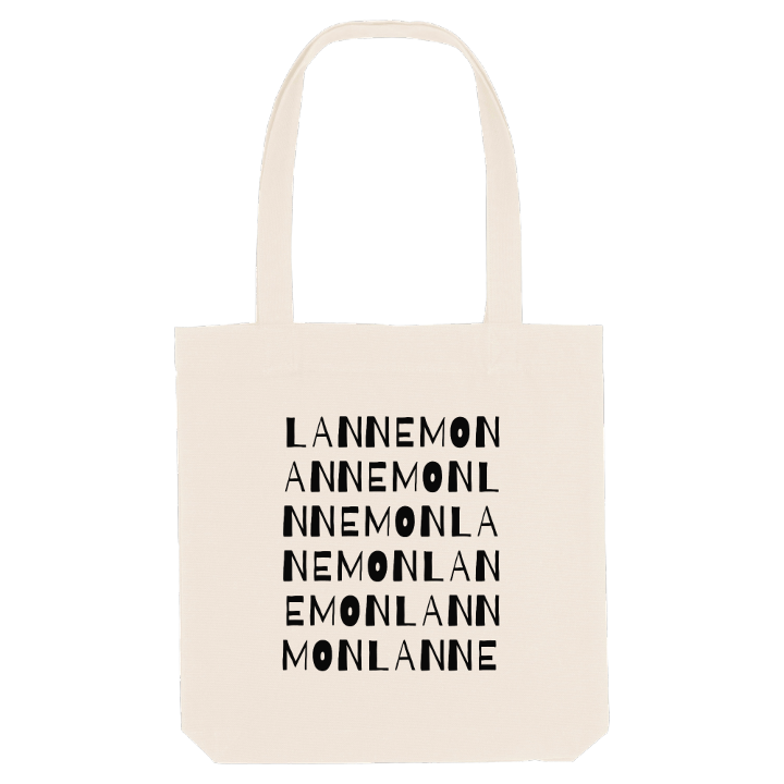 Lannemon ordlek tygkasse – tygkasse från PinShirt