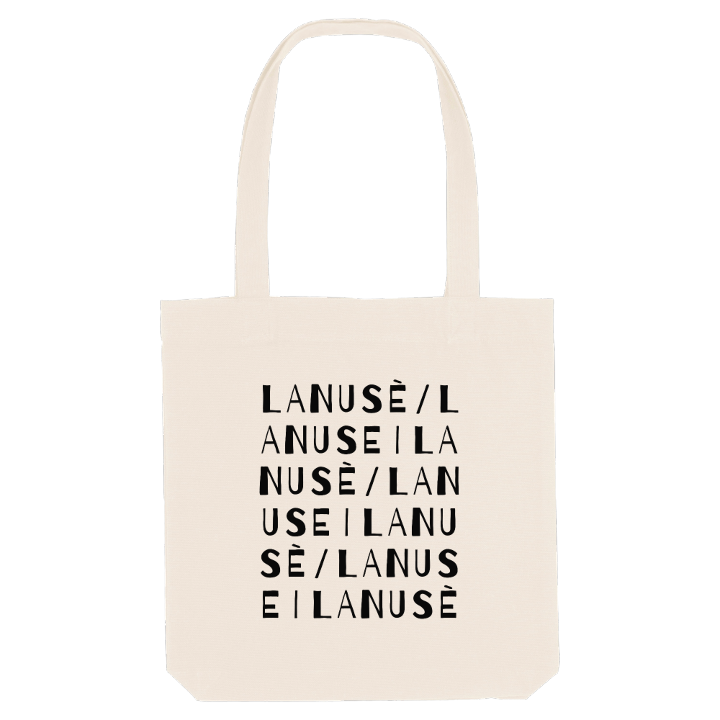 Lanusè/Lanusei ordlek tygkasse – tygkasse från PinShirt