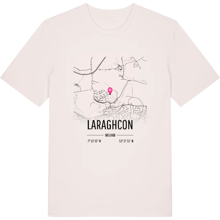 Laraghcon karta t-shirt – t-shirt från PinShirt