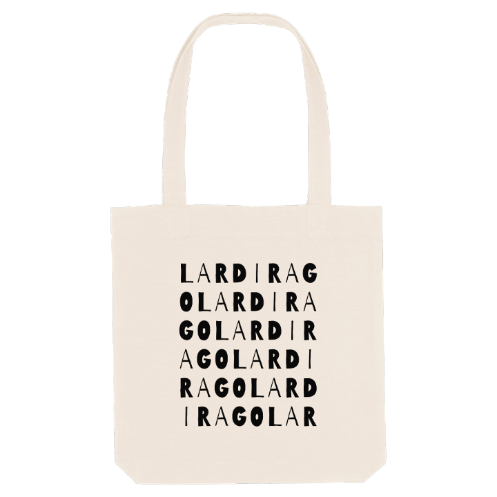 Lardirago ordlek tygkasse – tygkasse från PinShirt