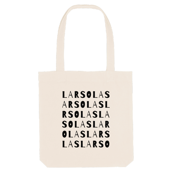 Larsolas ordlek tygkasse – tygkasse från PinShirt