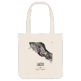 Lazio karta tygkasse