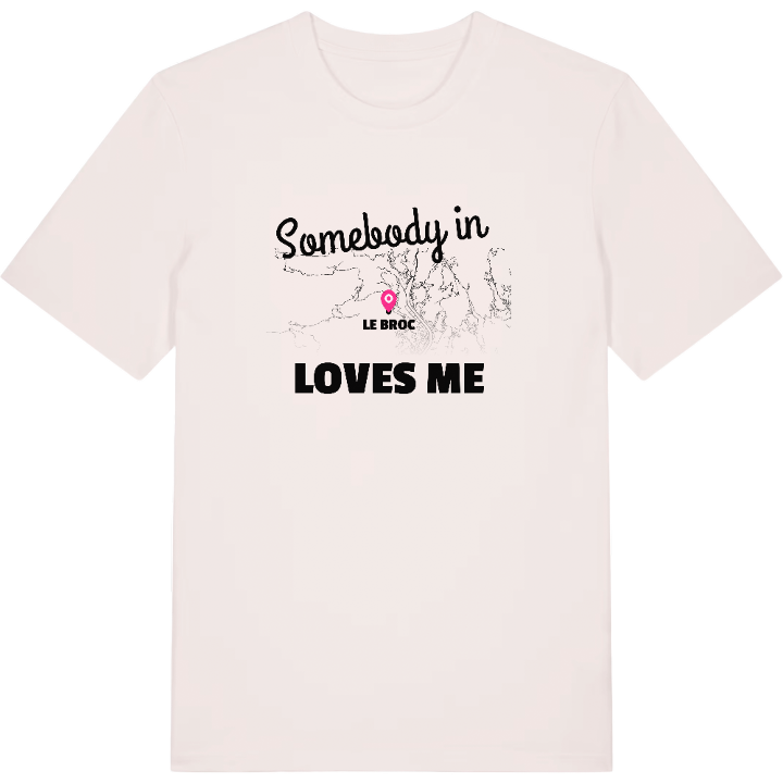 Någon i Le Broc älskar mig t-shirt – t-shirt från PinShirt