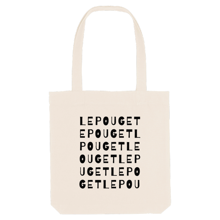 Le Pouget ordlek tygkasse – tygkasse från PinShirt