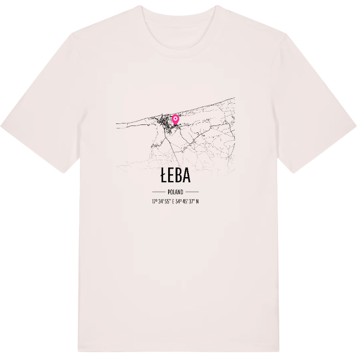 Łeba karta t-shirt – t-shirt från PinShirt