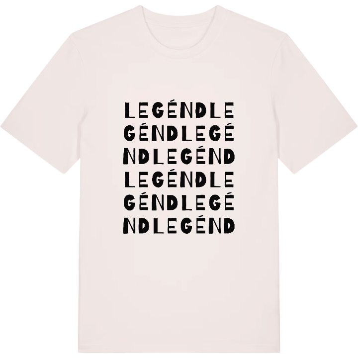 Legénd ordlek t-shirt – t-shirt från PinShirt