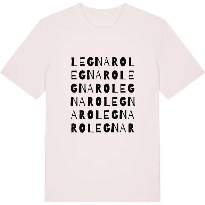 Legnaro ordlek t-shirt – t-shirt från PinShirt