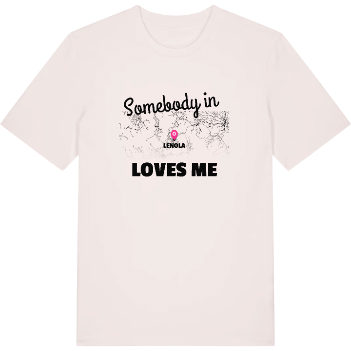 Någon i Lenola älskar mig t-shirt – t-shirt från PinShirt